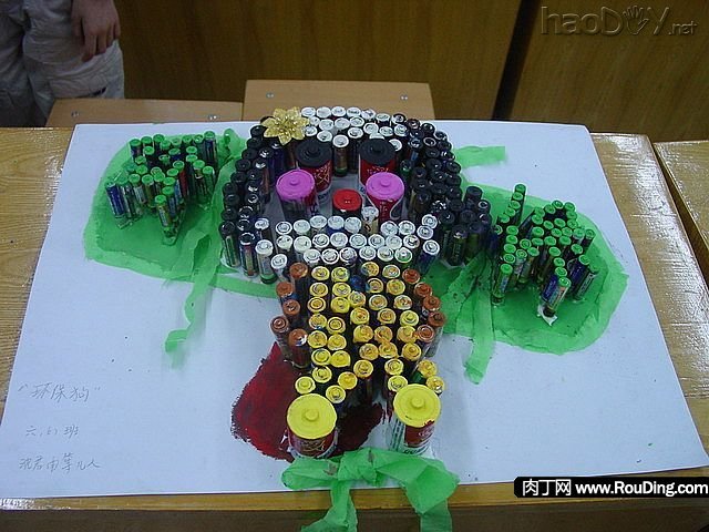 自制儿童校园的变废为宝主题活动创意作品(第1页)