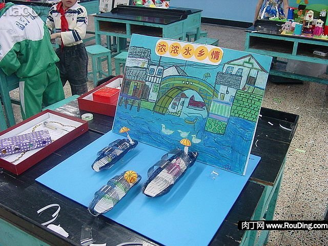 自制儿童校园的变废为宝主题活动创意作品(第1页)