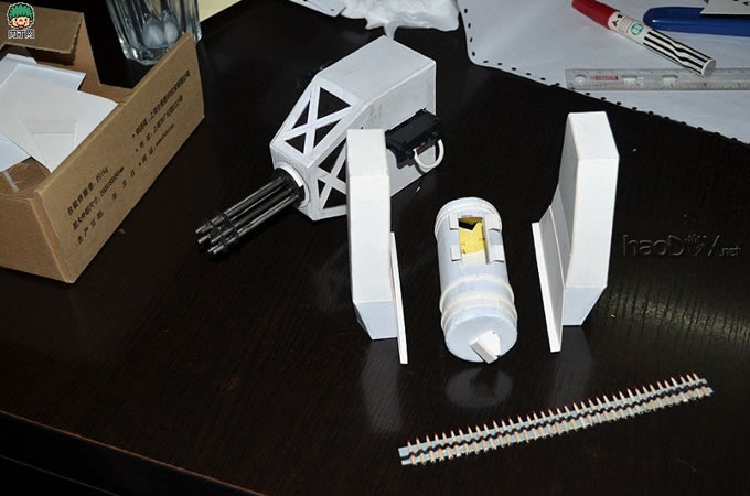 制作报废玩具重生记 DIY大人的玩具坦克改造作品