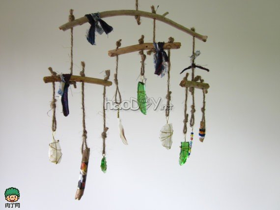 自制旧物利用风铃制作创意设计欣赏