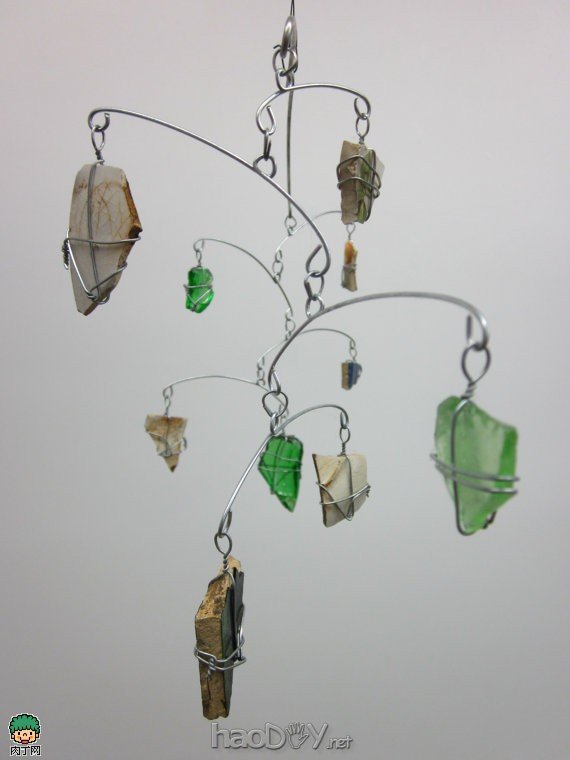 自制旧物利用风铃制作创意设计欣赏