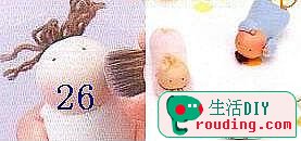 diy手工制作可爱的丝袜娃娃图解(第1页)