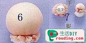 diy手工制作可爱的丝袜娃娃图解(第1页)