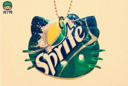 制作kitty猫易拉罐挂饰 可爱的易拉罐饰品