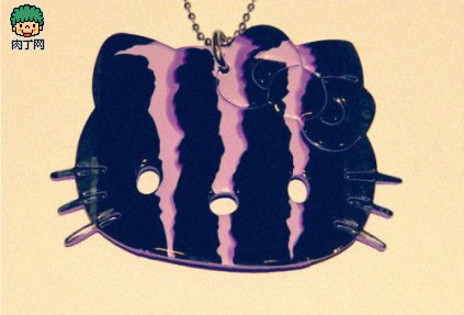 制作kitty猫易拉罐挂饰 可爱的易拉罐饰品