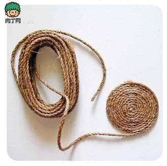 制作麻绳如何制作笔筒 手工制作笔筒小收纳图解