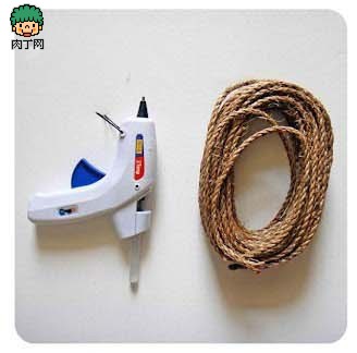 制作麻绳如何制作笔筒 手工制作笔筒小收纳图解