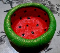 diy柚子皮手工DIY的创意小储物筐