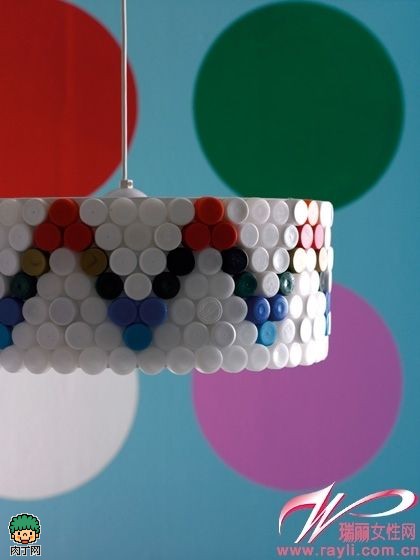 自制激活想象力超赞DIY 旧瓶盖变身超IN装饰