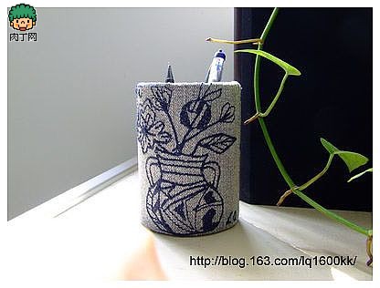 diy牛仔布DIY漂亮的手工笔筒创意(第1页)