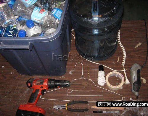 diy矿泉水瓶自制情趣吊灯,装点你的创意家居(二)(第1页)