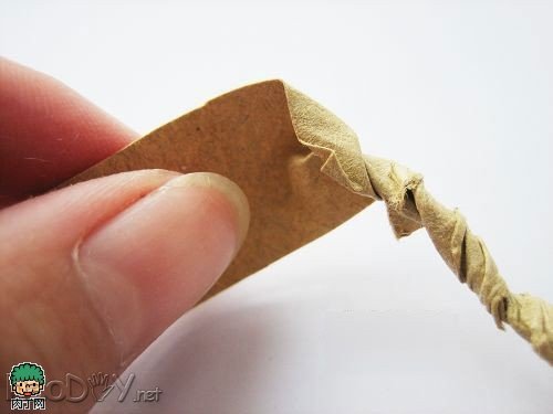 diydiy牛皮纸信封改造废弃玻璃罐,自制唯美田园花瓶