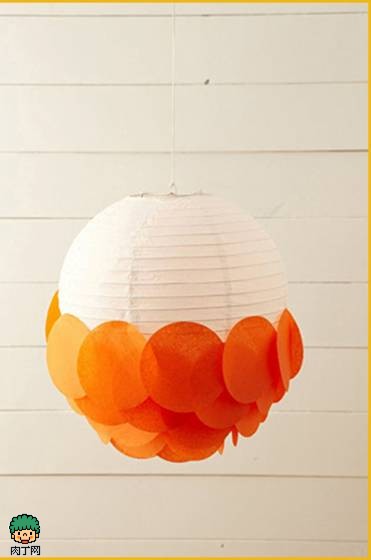 diy纸灯制作:赞DIY白色灯笼穿新衣 打造宜家韵味灯笼