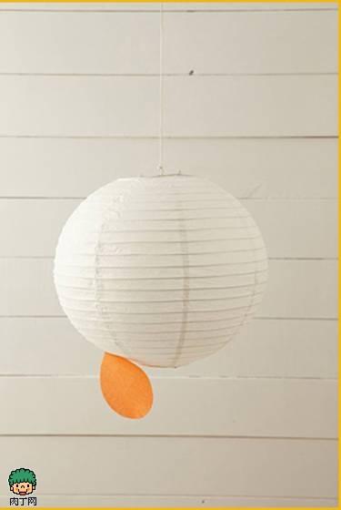 diy纸灯制作:赞DIY白色灯笼穿新衣 打造宜家韵味灯笼