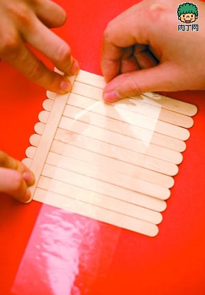 diy两款雪糕棍与传真纸的纸心传真纸筒DIY的置物筒