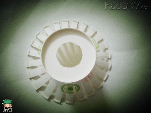 diy教你如何用一次性纸杯制作灯罩