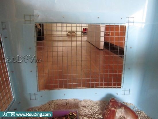 diy用废弃塑料整理箱、米桶自制diy仓鼠笼