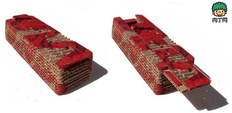 diy纸板椅子不过瘾再来一个硬纸板DIY成的超级家具,你一定喜欢