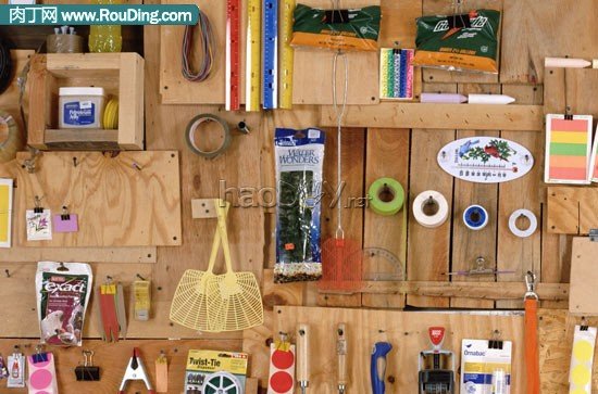 制作极具怀旧感 斑驳的废弃木块diy改造