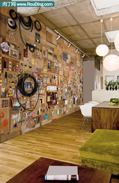 制作极具怀旧感 斑驳的废弃木块diy改造