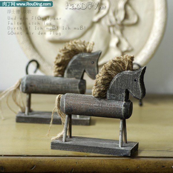 制作极具怀旧感 斑驳的废弃木块diy改造