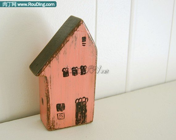 制作极具怀旧感 斑驳的废弃木块diy改造