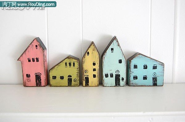 制作极具怀旧感 斑驳的废弃木块diy改造