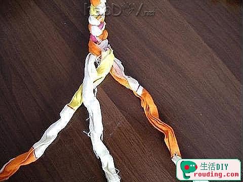 自制充分利用你的边角布料,旧T恤旧床单等