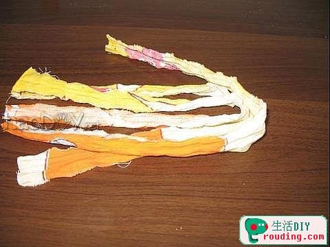 自制充分利用你的边角布料,旧T恤旧床单等