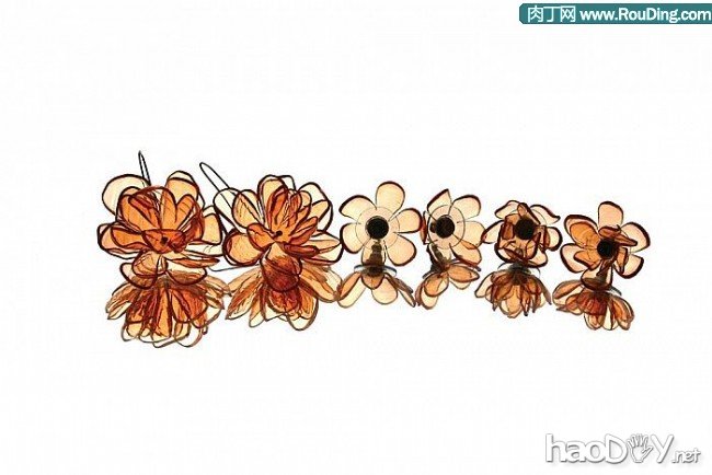 自制饮料瓶易拉罐DIY的创意首饰作品欣赏三、自制耳坠篇