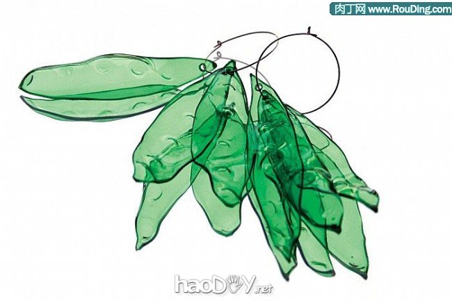 自制饮料瓶易拉罐DIY的创意首饰作品欣赏三、自制耳坠篇