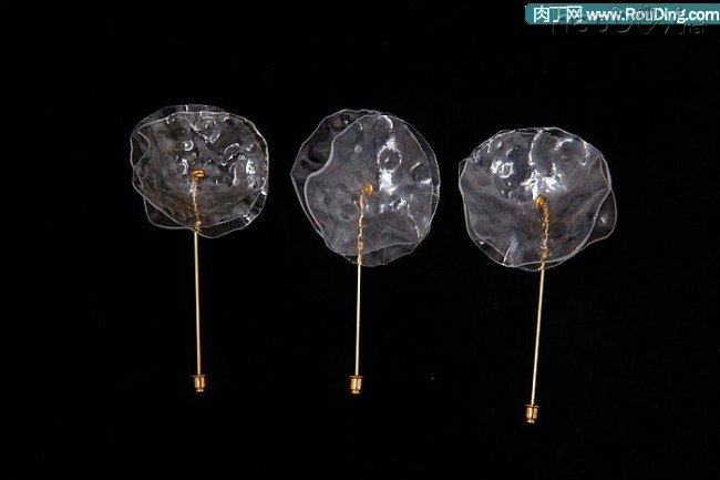 diy饮料瓶废物利用首饰DIY设计作品欣赏四、胸针