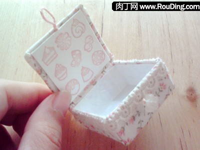 制作废旧盒子变收纳盒,漂亮纸折收纳盒的做法