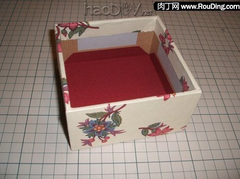 制作废旧盒子变收纳盒,漂亮纸折收纳盒的做法