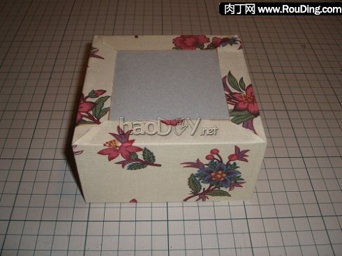 制作废旧盒子变收纳盒,漂亮纸折收纳盒的做法