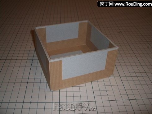 制作废旧盒子变收纳盒,漂亮纸折收纳盒的做法