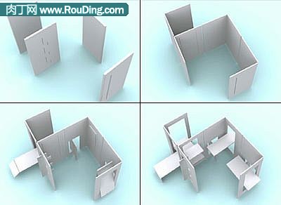 diy瓦楞纸制家具,纸板做家具作品合集