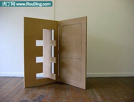 diy瓦楞纸制家具,纸板做家具作品合集