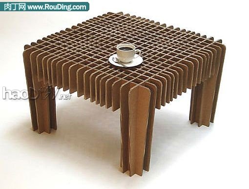 diy瓦楞纸制家具,纸板做家具作品合集