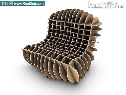 diy瓦楞纸制家具,纸板做家具作品合集