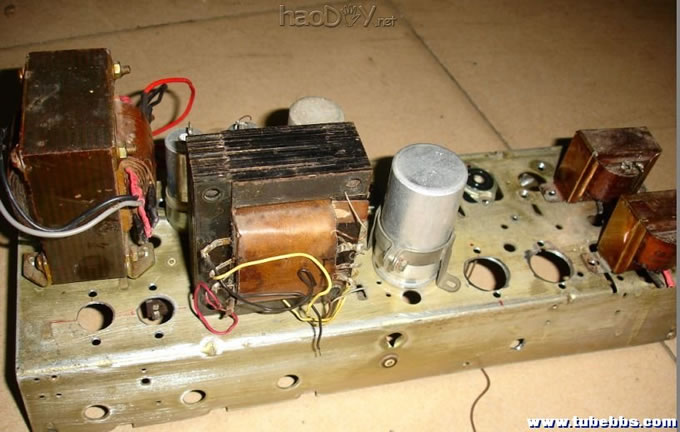 diy制作属于自己的处女6p1电子管单端胆机