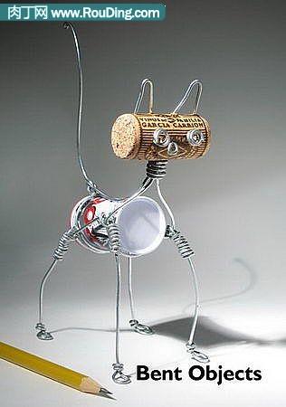 自制铁丝的趣味DIY艺术创意、铁丝小制作作品欣赏(第1页)