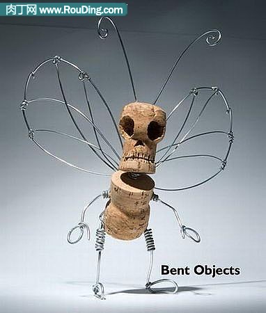 自制铁丝的趣味DIY艺术创意、铁丝小制作作品欣赏(第1页)