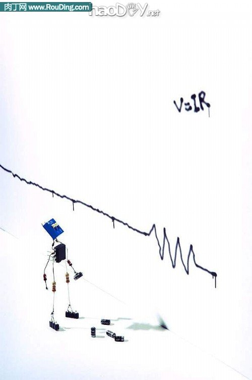 制作电子元器件制作的创意小人(第1页)