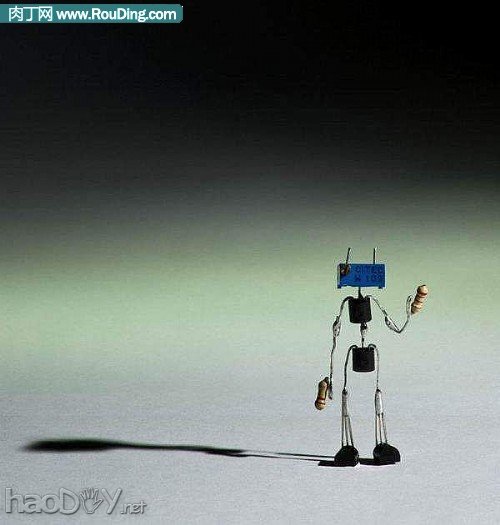 制作电子元器件制作的创意小人(第1页)