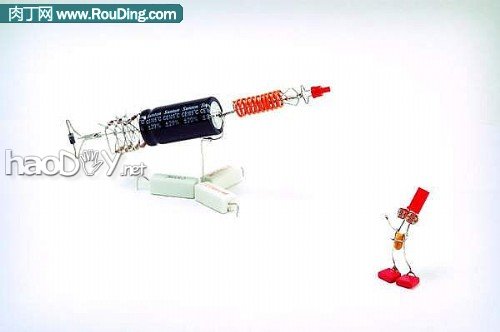 制作电子元器件制作的创意小人(第1页)