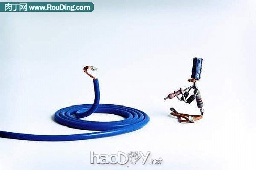 制作电子元器件制作的创意小人(第1页)