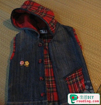 制作牛仔裤变马甲的制作方法(第1页)