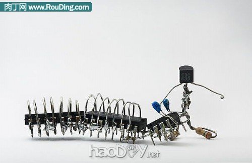 制作电子元器件制作的创意小人(第1页)