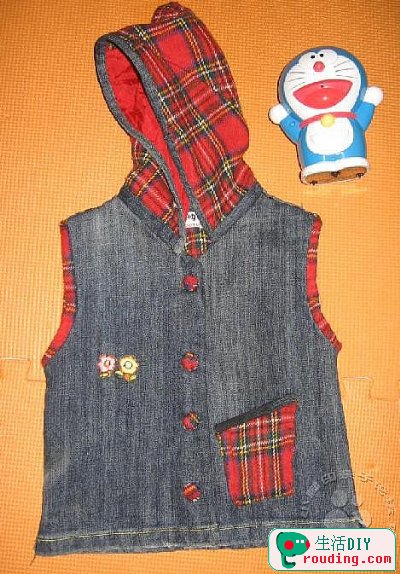 制作牛仔裤变马甲的制作方法(第1页)